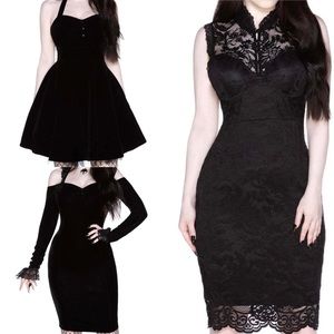 Sold!  Bundle of all 3 Killstar holiday dresses!
